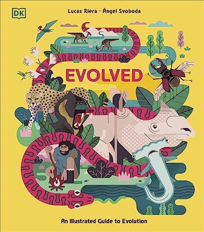 

Evolved: An Illustrated Guide to Evolution,Hardcover,by:Riera, Lucas - Svoboda, Angel