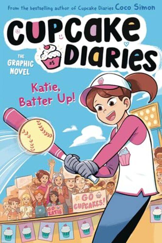 

Katie Batter Up The Graphic Novel by Simon, Coco - Glass House Graphics-Paperback