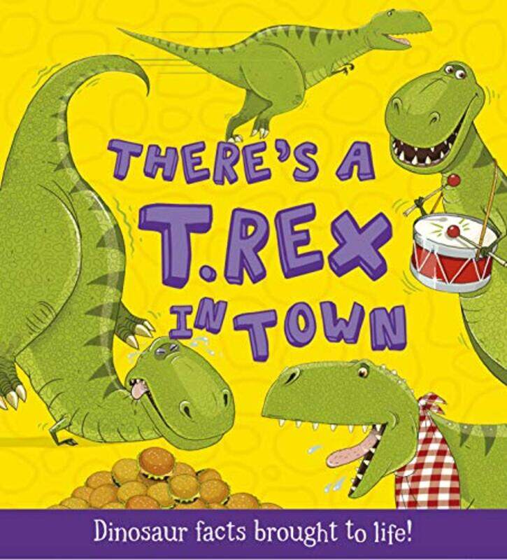 

Theres a TRex in Town by Ruth SymonsAleksei Bitskoff-Paperback