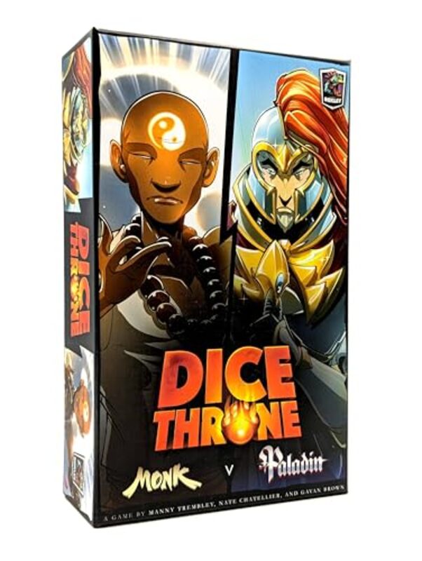 Dice Throne S1R Box 2 Monk V Paladin By Dice Throne Inc - Paperback