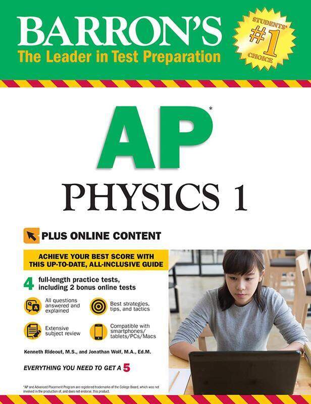

AP Physics 1 with Online Tests, Paperback Book, By: Kenneth Rideout