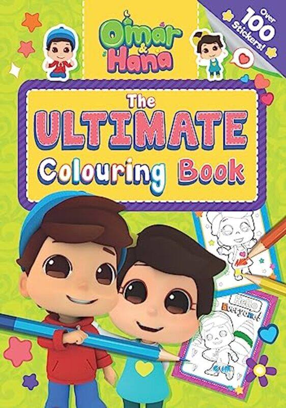 

Omar And Hana The Ultimate Colouring Book by Astro & Digital Durian - Paperback