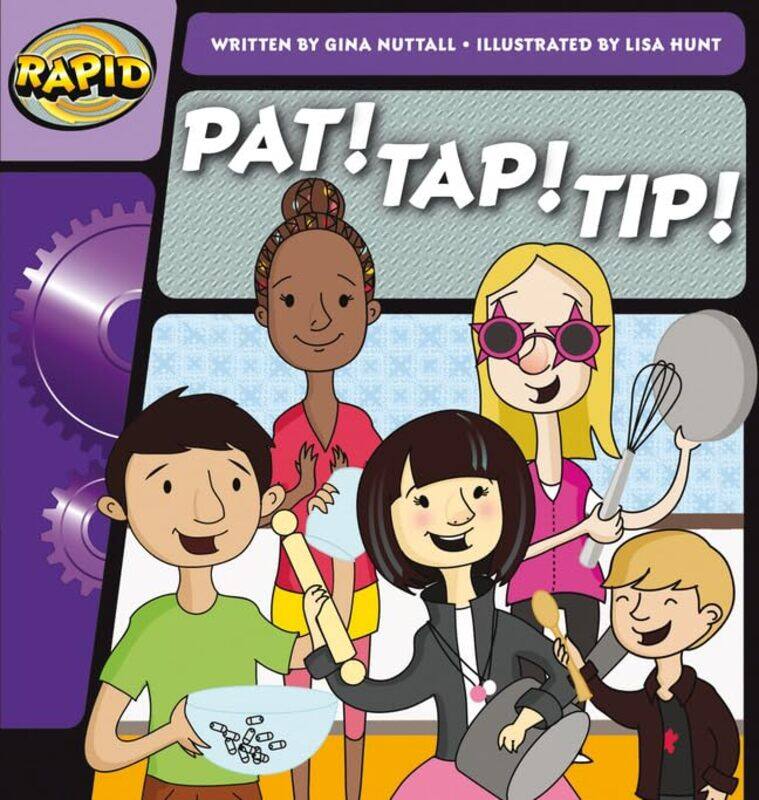 

Rapid Phonics Step 1 Pat! Tap! Tip! Fiction by Jessie Sanders-Paperback