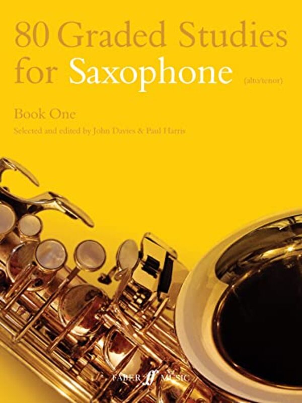 

80 Graded Studies for Saxophone Book One by John DaviesPaul Harris-Paperback