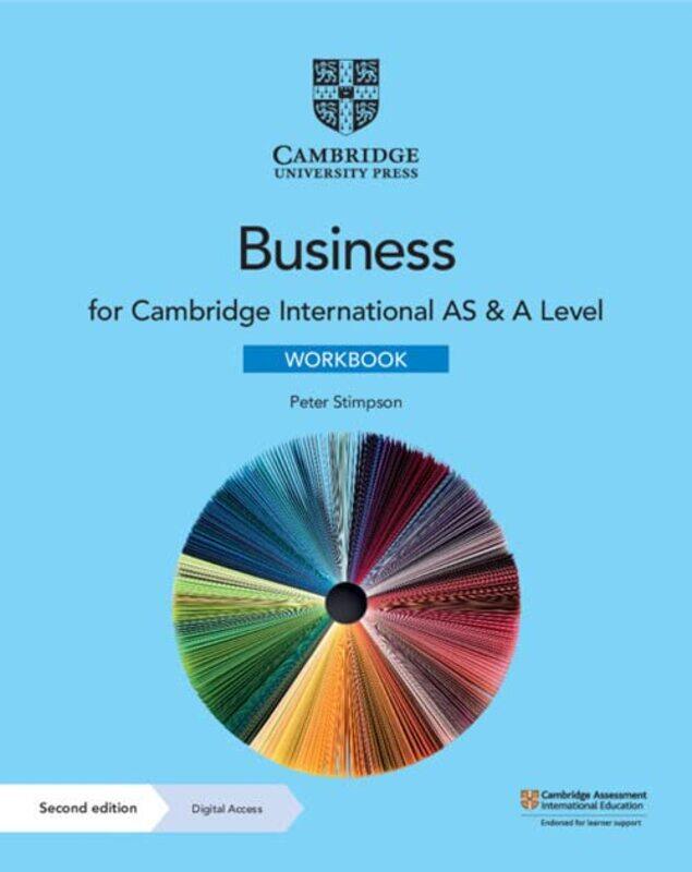 

Cambridge International AS & A Level Business Workbook with Digital Access (2 Years),Paperback by Stimpson, Peter