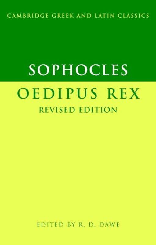 

Sophocles Oedipus Rex, Paperback by Sophocles - Dawe, R. D. (Trinity College, Cambridge)
