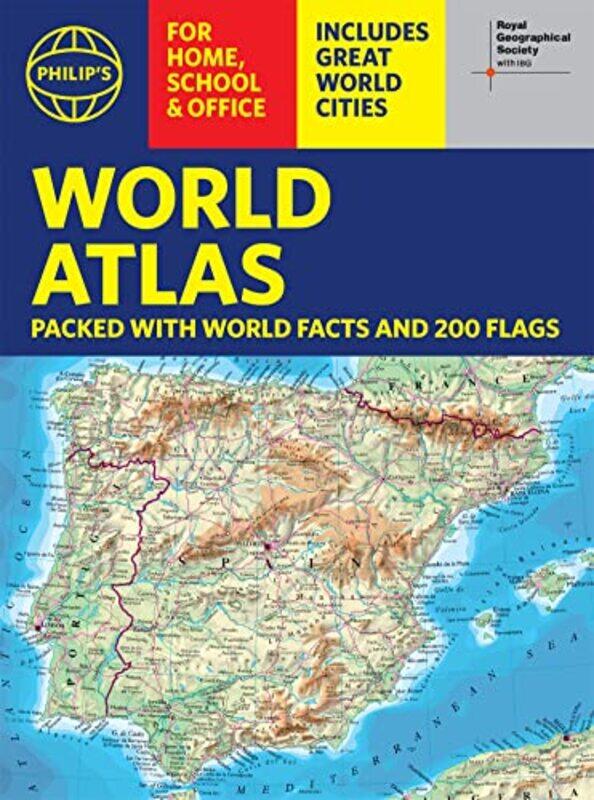 

Philips RGS World Atlas A4 by Glen E Friedman-Paperback