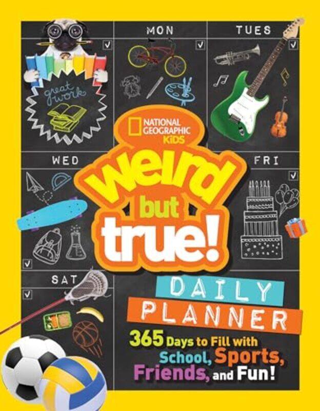 

Ngk Weird But True Daily Planner by National Geographic Kids Paperback