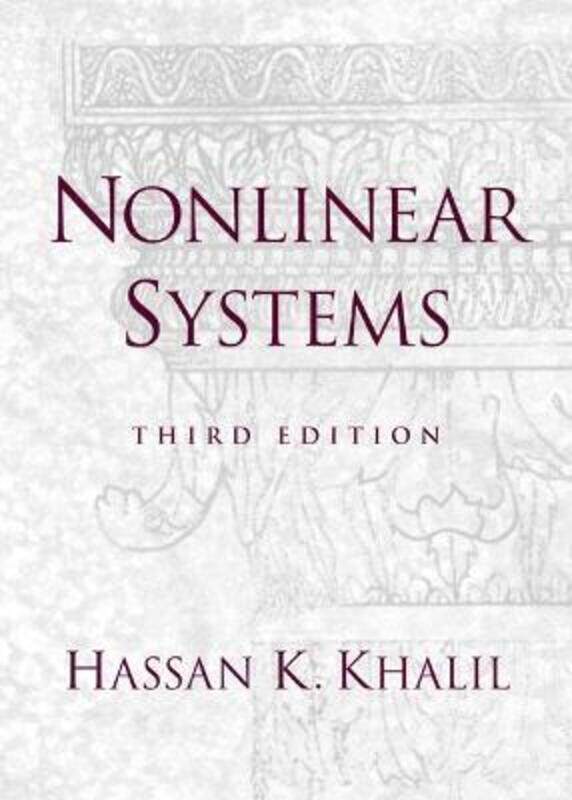 

Nonlinear Systems.Hardcover,By :Hassan Khalil