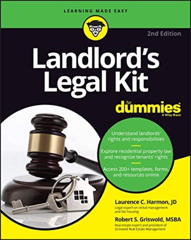 

Landlords Legal Kit For Dummies by Su YingxiaMa Jianfei-Paperback