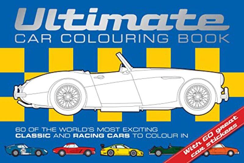 

Ultimate Car Colouring Book by Adam WildeChez Picthall-Paperback