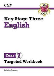 New KS3 English Year 7 Targeted Workbook (with answers).paperback,By :CGP Books - CGP Books