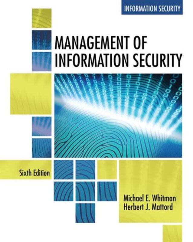 

Management of Information Security by John M G Barclay-Paperback