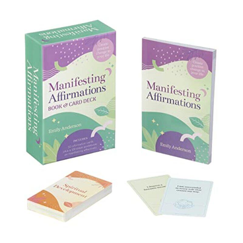 

Manifesting Affirmations Book and Card Deck by Emily Anderson-Paperback