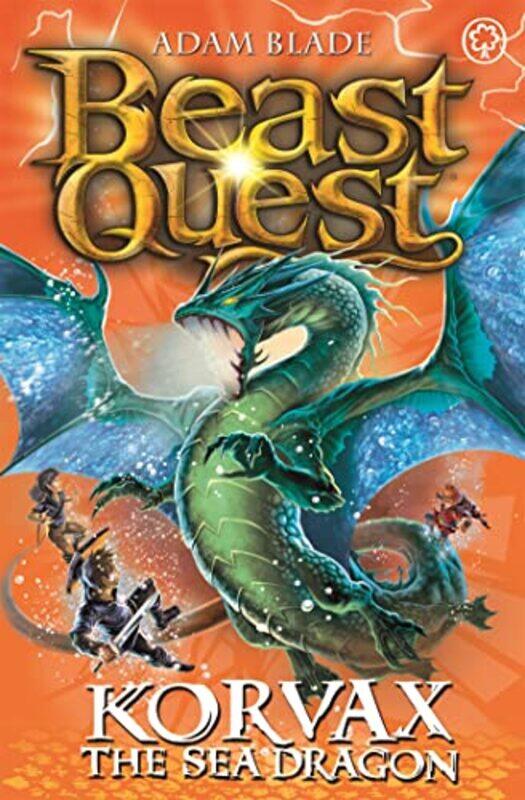 

Beast Quest Korvax the Sea Dragon by Adam Blade-Paperback