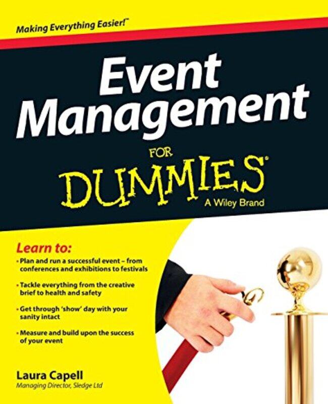 

Event Management For Dummies by Laura Capell-Paperback