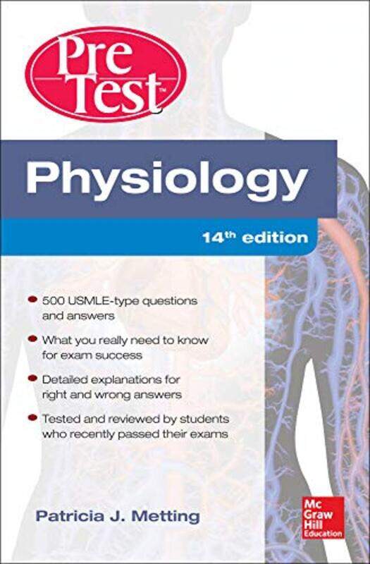 

Physiology Pretest Selfassessment And Review 14E by Patricia Metting - Paperback