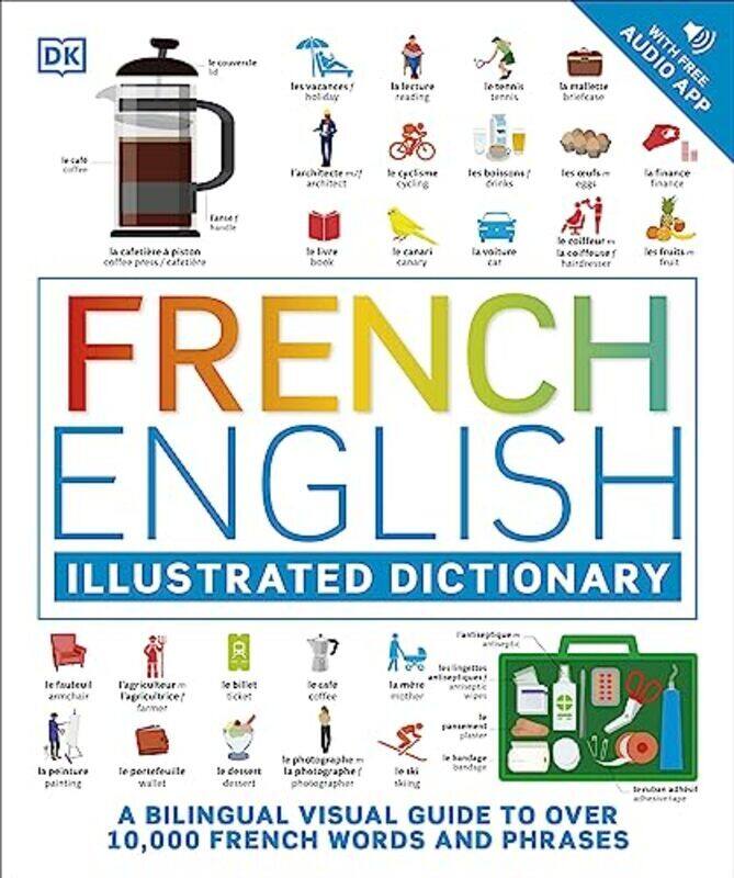 

French English Illustrated Dictionary By Dk Paperback