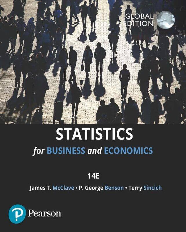 

Statistics for Business & Economics Global Edition by Thomas Boston-Paperback