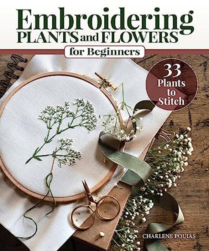 

Embroidering Plants and Flowers for Beginners by Gail HermanWho HQStephen Marchesi-Paperback