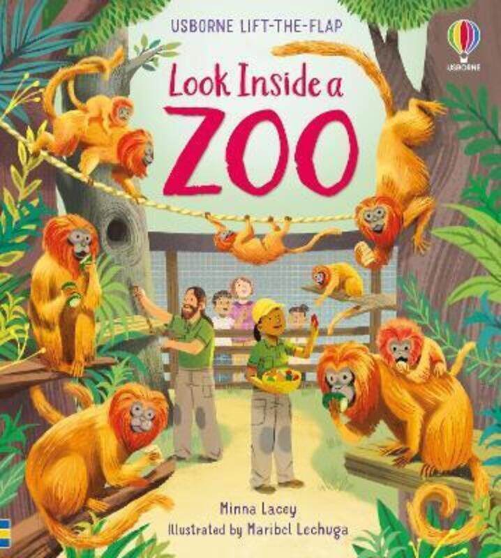 

Look Inside A Zoo,Hardcover, By:Minna Lacey