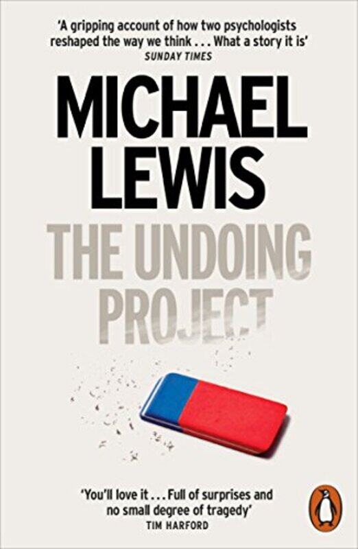 

The Undoing Project, Paperback Book, By: Michael Lewis