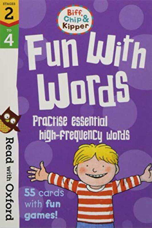 

Read with Oxford: Stages 2-4: Biff, Chip and Kipper: Fun With Words Flashcards,Paperback,by:Hunt, Roderick - Brychta, Alex - Young, Annemarie - Ruttle