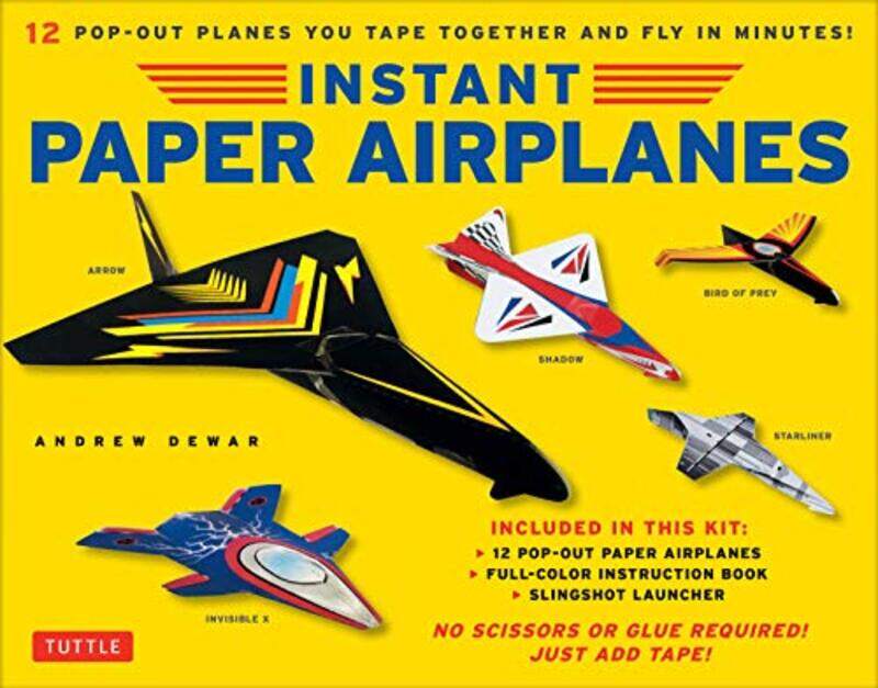 

Instant Paper Airplanes for Kids by Tom PetherickWill Heap-Paperback