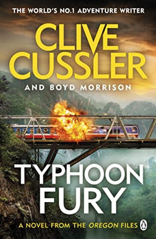 Typhoon Fury Oregon Files #12 by Cussler, Clive - Morrison, Boyd - Paperback