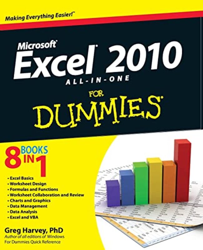 Excel 2010 Allinone For Dummies by Greg (Mind Over Media, Point Reyes Station, California) Harvey-Paperback