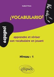 Vocabulario Apprendre Et R Viser Son Vocabulaire En Jouant By Isabel Pons Paperback