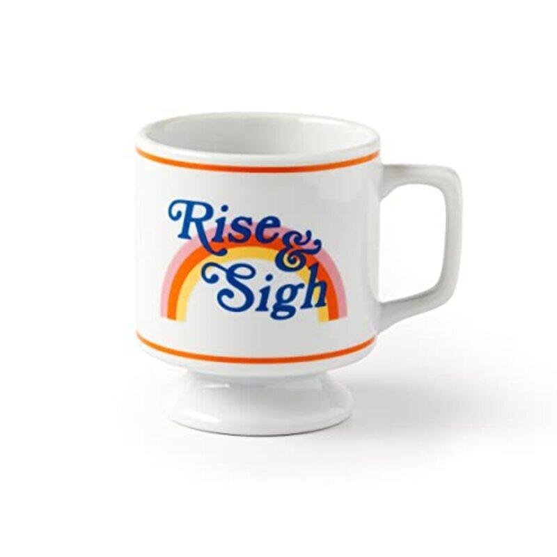 

Bm Pedestal Mug Rise & Sigh By Brass Monkey and Galison Paperback