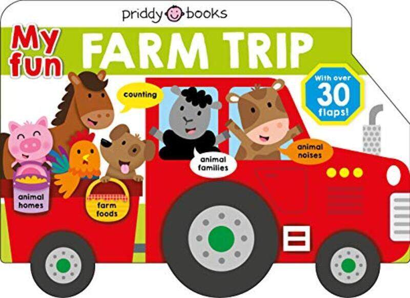 

My Fun Flap Book: My Fun Farm Trip , Paperback by Priddy, Roger