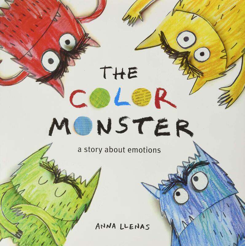 

The Color Monster: A Story About Emotions, Hardcover Book, By: Anna Llenas