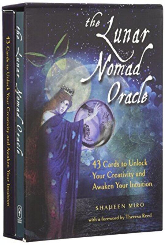 

The Lunar Nomad Oracle: 43 Cards to Unlock Your Creativity and Awaken Your Intuition,Paperback,by:Miro, Shaheen (Shaheen Miro) - Reed, Theresa (Theres