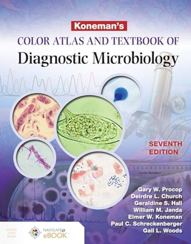 

Konemans Color Atlas And Textbook Of Diagnostic Microbiology by Gary W ProcopDeirdre L ChurchGeraldine S HallWilliam M Janda-Hardcover