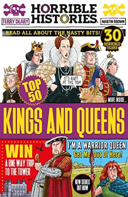 

Top 50 Kings And Queens By Terry Deary -Paperback