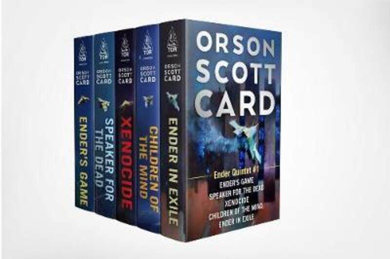 

The Ender Saga #1: Ender's Game, Speaker for the Dead, Xenocide, Children of the Mind, Ender in Exil,Paperback,ByCard, Orson Scott