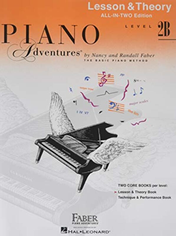 Piano Adventures Allintwo Level 2B Lessontheory Lesson & Theory by Nancy -Paperback