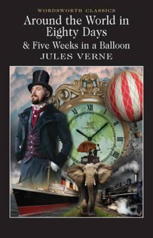 Around The World In Eighty Days (Wordsworth Classics).paperback,By :Jules Verne