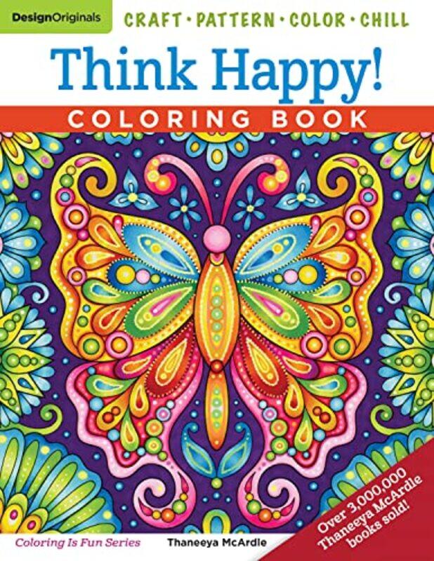 

Think Happy Coloring Book by Thaneeya McArdle-Paperback