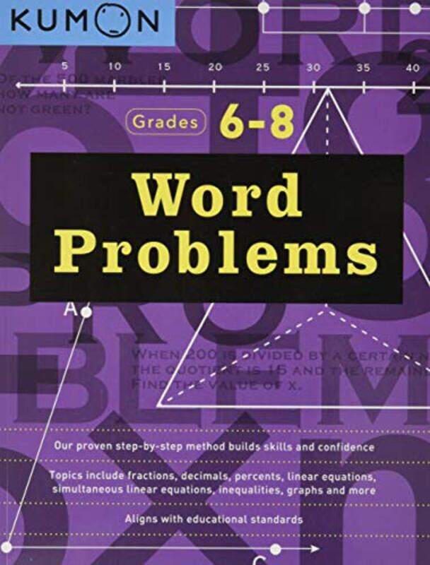 

Word Problems Grades 6 8 -Paperback