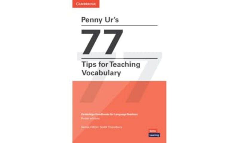 

Penny Urs 77 Tips for Teaching Vocabulary by Emma Reddington-Paperback