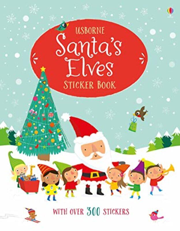 

Santas Elves Sticker Book by Sarah Thompson-Paperback