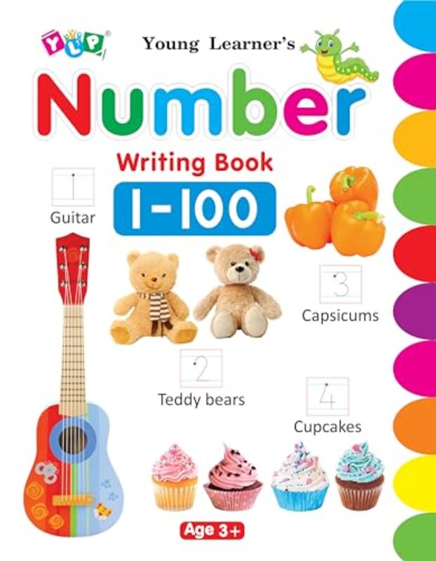 Number Writing Book 1100 by Young Learner Publications-Paperback