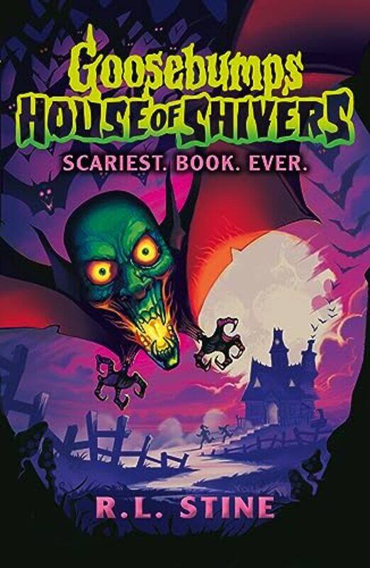 

Goosebumps House of Shivers Scariest Book Ever by RL Stine-Paperback