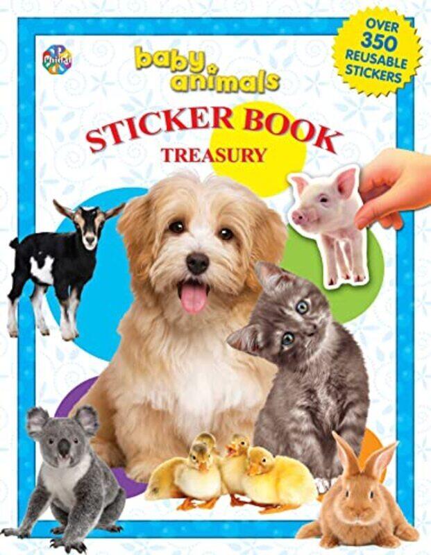 

BABY ANIMALS STICKER BOOK TREASURY,Paperback by Phidal Publishing