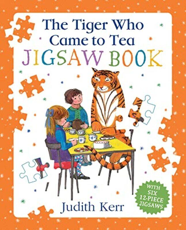 

Tiger Who Came To Tea Jigsaw Book Hardcover by Judith Kerr