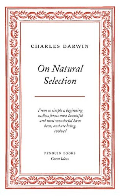 

On Natural Selection by Charles Darwin-Paperback