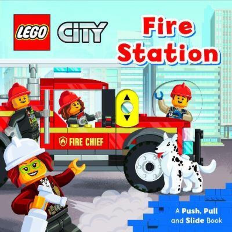 Lego Fire Station: A Push, Pull and Slide.paperback,By :AMEET Studio